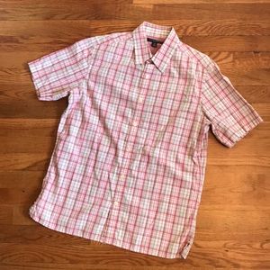 Banana republic slim fit shorts sleeve button down